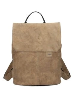 Rucksack "Mademoiselle MR13" In Hellbraun - (B)28 X (H)35 X (T)11 Cm