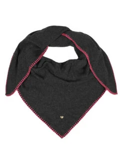 Dreieckstuch In Anthrazit - (L)200 X (B)100 Cm